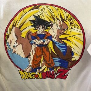 Dragon Ball Z Graphic Hoodie - White